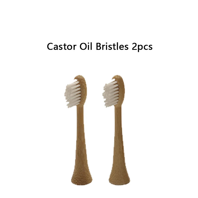 biodegradable bamboo electric toothbrush head