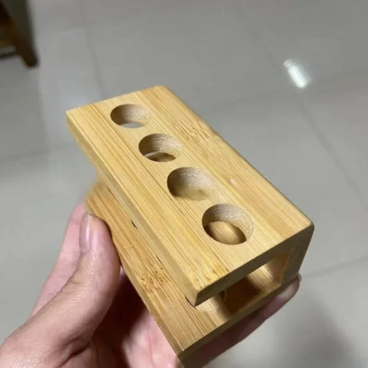 toothbrush holder made of bamboo
